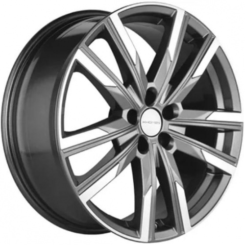 Khomen KHW 1905 7.5x19 5*108 ET46 DIA63.3 Black-FP Литой