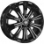 Khomen KHW 1610 6.5x16 5*110 ET45 DIA67.1 Black Литой