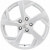 Khomen KHW 1713 7x17 5*108 ET50 DIA63.3 Black-FP Литой Khomen KHW 1713 7x17 5*108 ET50 DIA63.3 Black-FP Литой