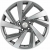 Khomen KHW 1801 7.5x18 5*114.3 ET45 DIA66.1 Gray-FP Литой Khomen KHW 1801 7.5x18 5*114.3 ET45 DIA66.1 Gray-FP Литой