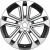 Khomen KHW 1803 7x18 5*112 ET43 DIA57.1 Black-FP Литой Khomen KHW 1803 7x18 5*112 ET43 DIA57.1 Black-FP Литой
