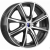 K&K Арнар 6x15 4*100 ET40 DIA60.1 Алмаз черный Литой