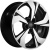 Khomen KHW 1724 7x17 5*114.3 ET48 DIA67.1 Black-FP Литой Khomen KHW 1724 7x17 5*114.3 ET48 DIA67.1 Black-FP Литой
