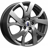 K&K Палермо 6.5x16 5*114.3 ET47 DIA66.1 Дарк платинум Литой