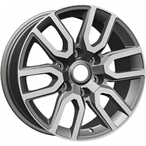 Khomen KHW 1723 8x17 6*139.7 ET50 DIA92.5 Gray-FP Литой