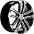 Khomen KHW 1803 7x18 5*112 ET43 DIA57.1 Black-FP Литой Khomen KHW 1803 7x18 5*112 ET43 DIA57.1 Black-FP Литой