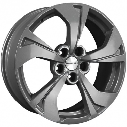 Khomen KHW 1724 7x17 5*114.3 ET45 DIA67.1 Gray Литой