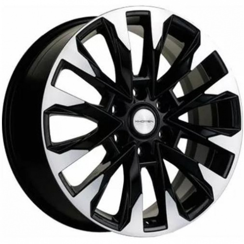 Khomen KHW 2010 8x20 6*139.7 ET45 DIA95.1 Black-FP Литой
