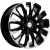 Khomen KHW 2010 8x20 6*139.7 ET45 DIA95.1 Black-FP Литой