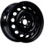 Trebl 53A35D 5.5x14 4*100 ET35 DIA57.1 Black Штампованный Trebl 53A35D 5.5x14 4*100 ET35 DIA57.1 Black Штампованный